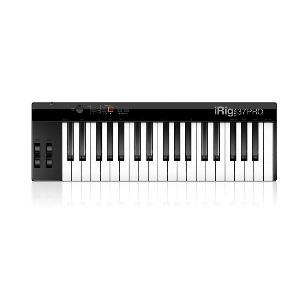 IK Multimedia – iRig Keys 2 Pro Controlador MIDI USB de 37 Teclas