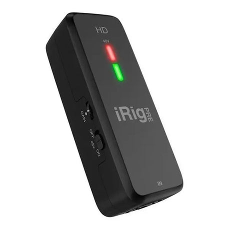 Interfaz para Micrófono – IK Multimedia – IP-IRIG-PREHD-IN – Negro