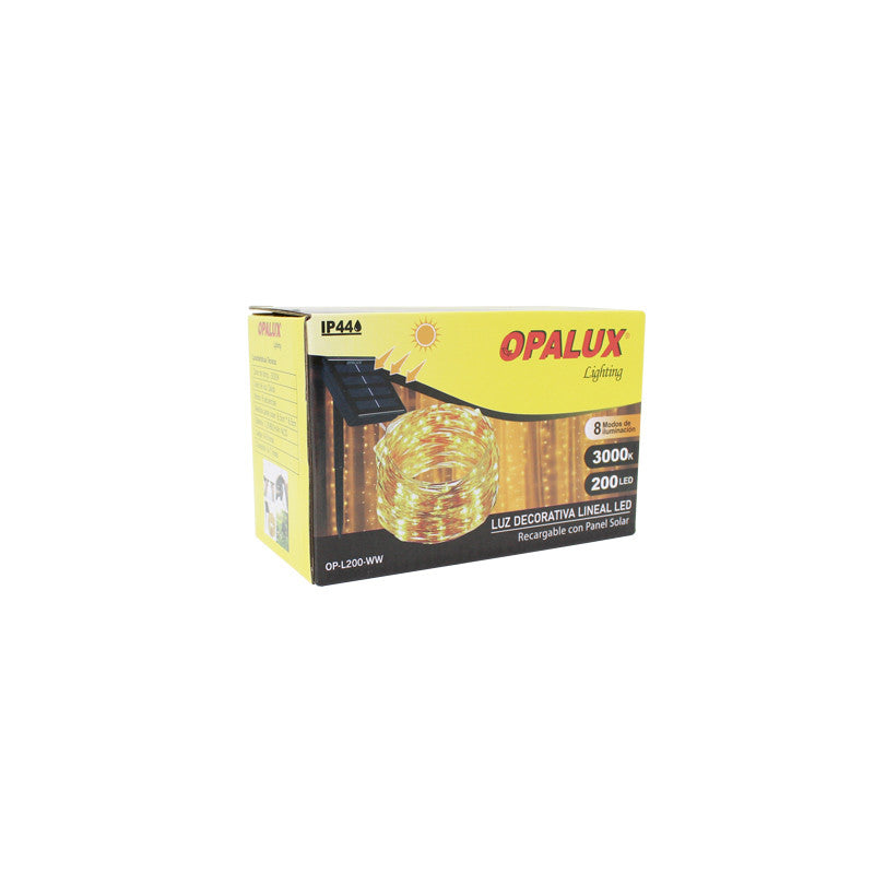 LUZ DECORATIVA LINEAL LED IP44 3000K OPALUX OP-L200-WW