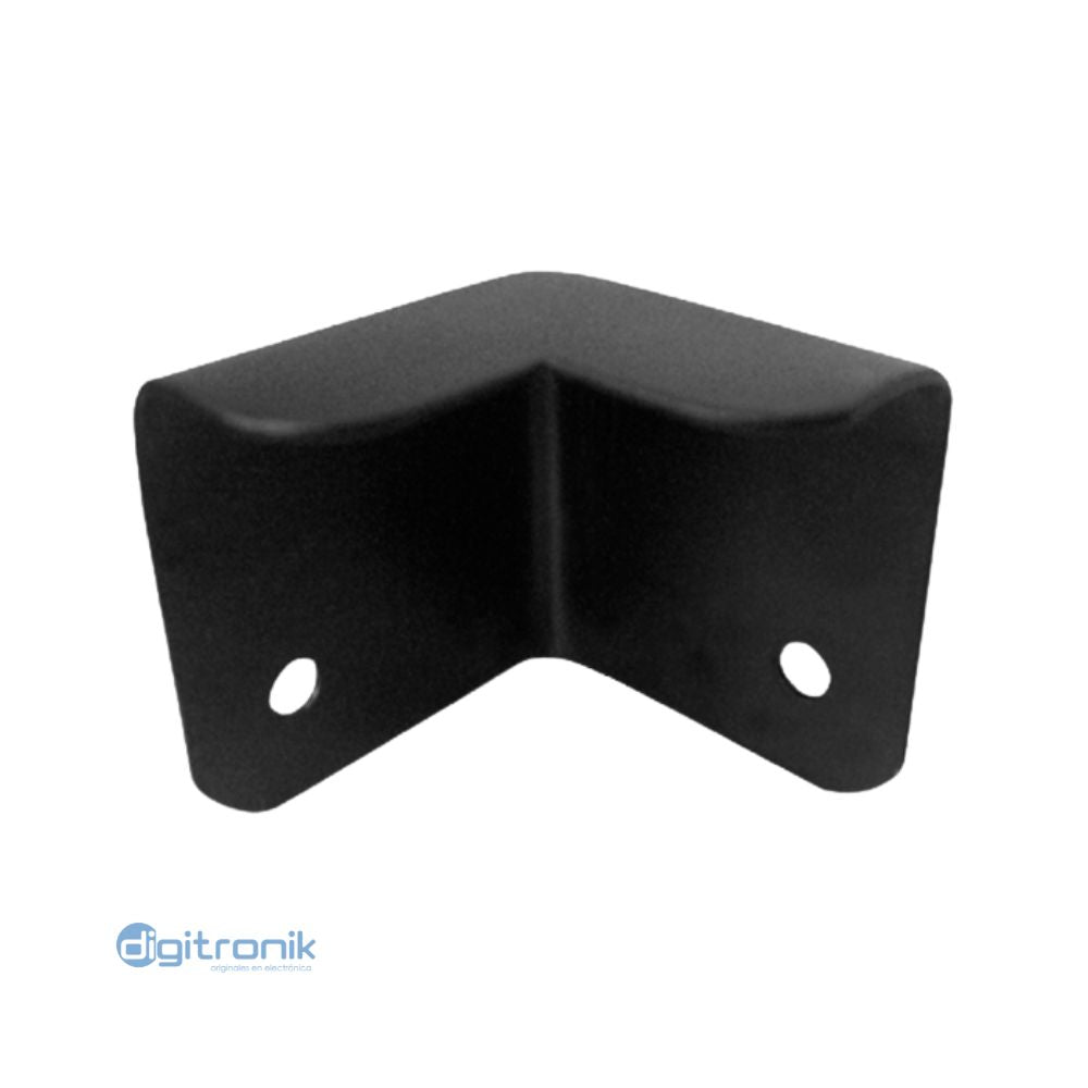 ESQUINERO DE METAL 2" MIYAKO COLOR NEGRO 21-812