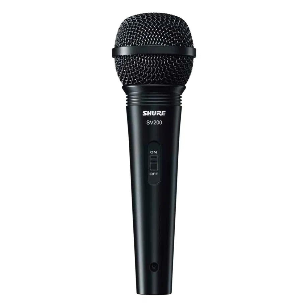 MICROFONO SHURE ALAMBRICO VOCAL CON CABLE XLR SV200