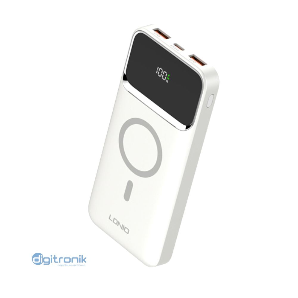 POWER BANK INALAMBRICO DE 10000MAH LDNIO PQ12