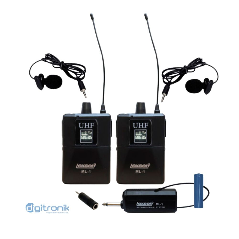 MICROFONO INALAMBRICO VINCHA Y MANO LEXSEN LX306PLUS