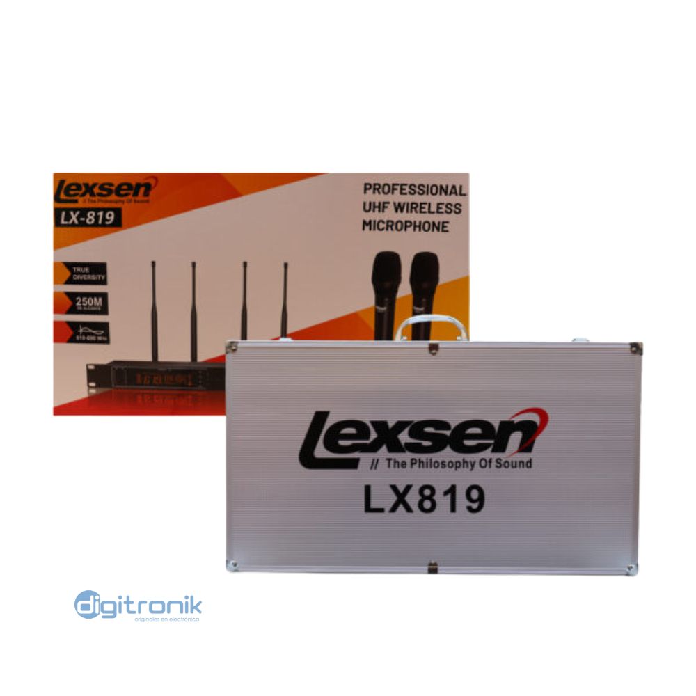 MICROFONO INALAMBRICO LEXSEN LX819
