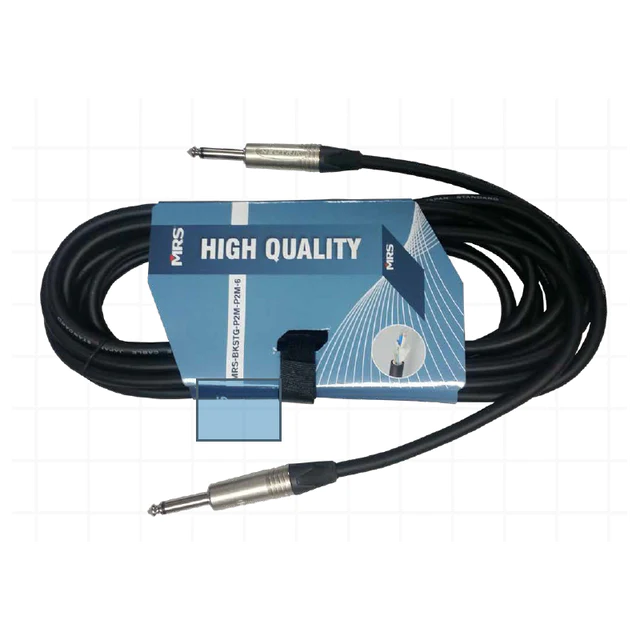 CABLE DESBALANCEADO MRS PLUG 1/4 MONO A PLUG 1/4 BKSTG-P2M-P2M-6