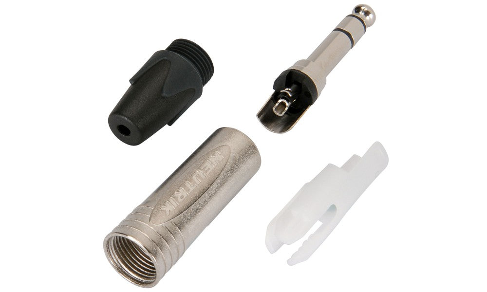 Neutrik NP3X-CH Conector Plug de 1/4" Balanceado