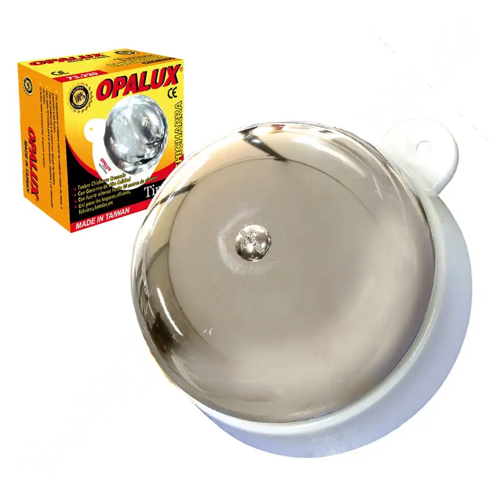 TIMBRE CHICHARRA REDONDO 3" METAL 220V AC OP-73