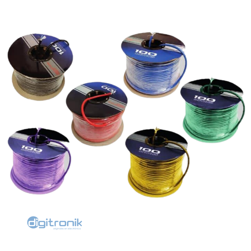 CABLE SHURE BALANCEADO COLOR MORADO B-PURPLE X100MTS