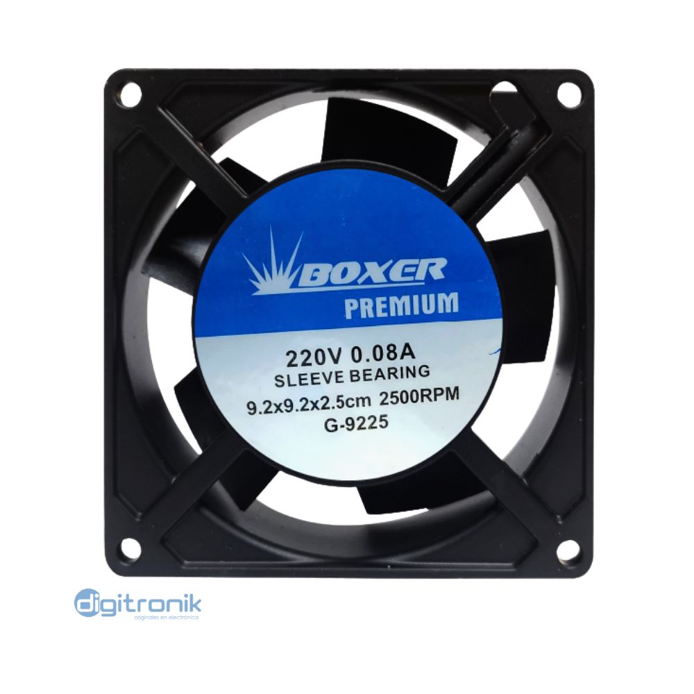 VENTILADOR BOXER 90X90MM 220V G-9225