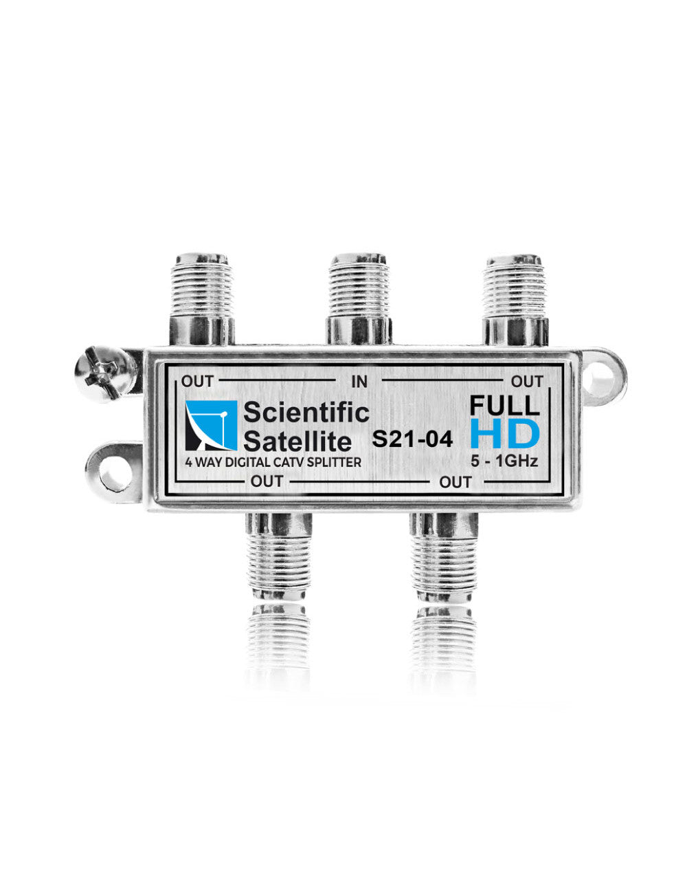 Splitter Digital CATV de 4 Vias S21-04/S SCIENTIFIC SATELLITE