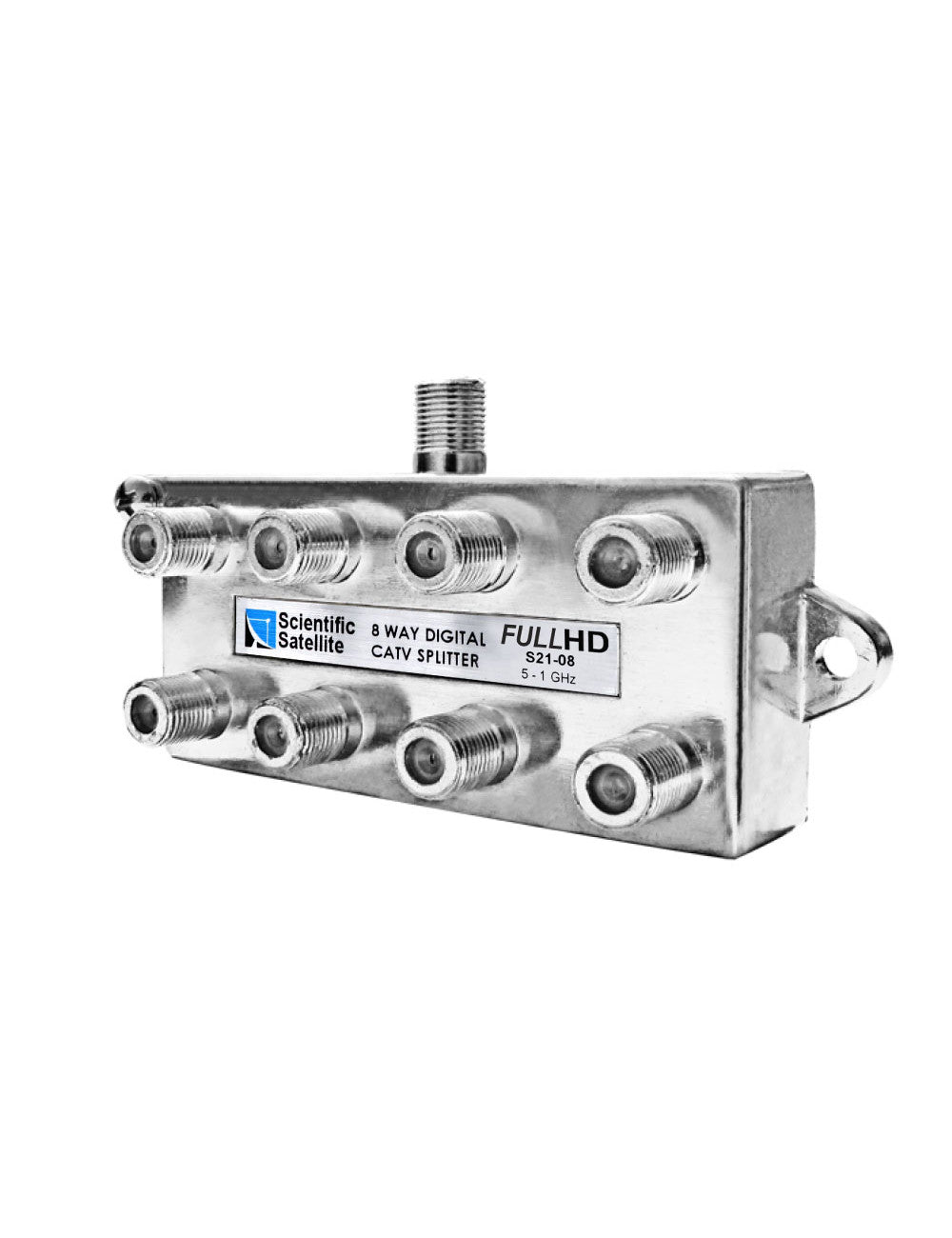 Splitter Digital CATV de 8 Vias S21-08/S SCIENTIFIC SATELLITE