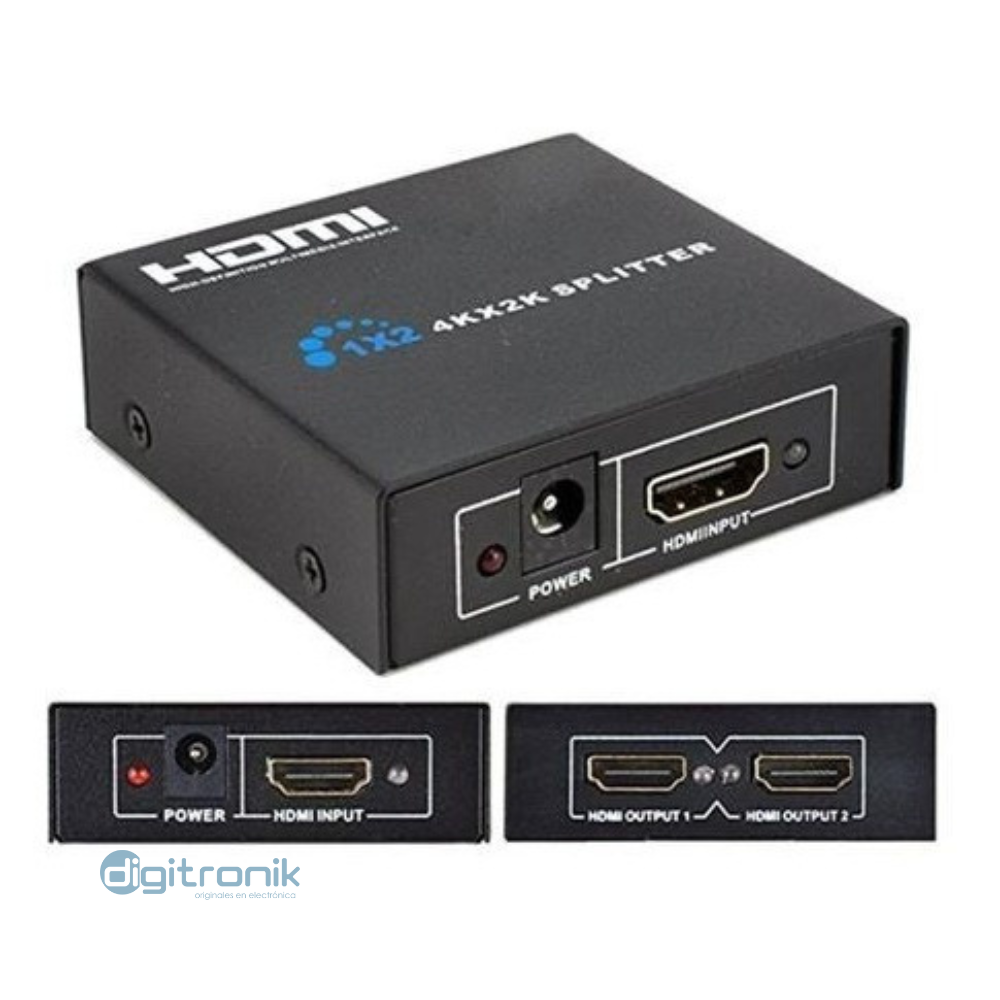 SPLITER HDMI 1X2 FULL HD 1080P