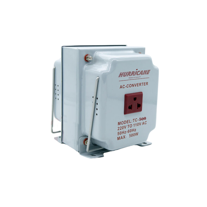 TRANSFORMADOR 500W 220-110V HURRICANE PLOMO TC-500