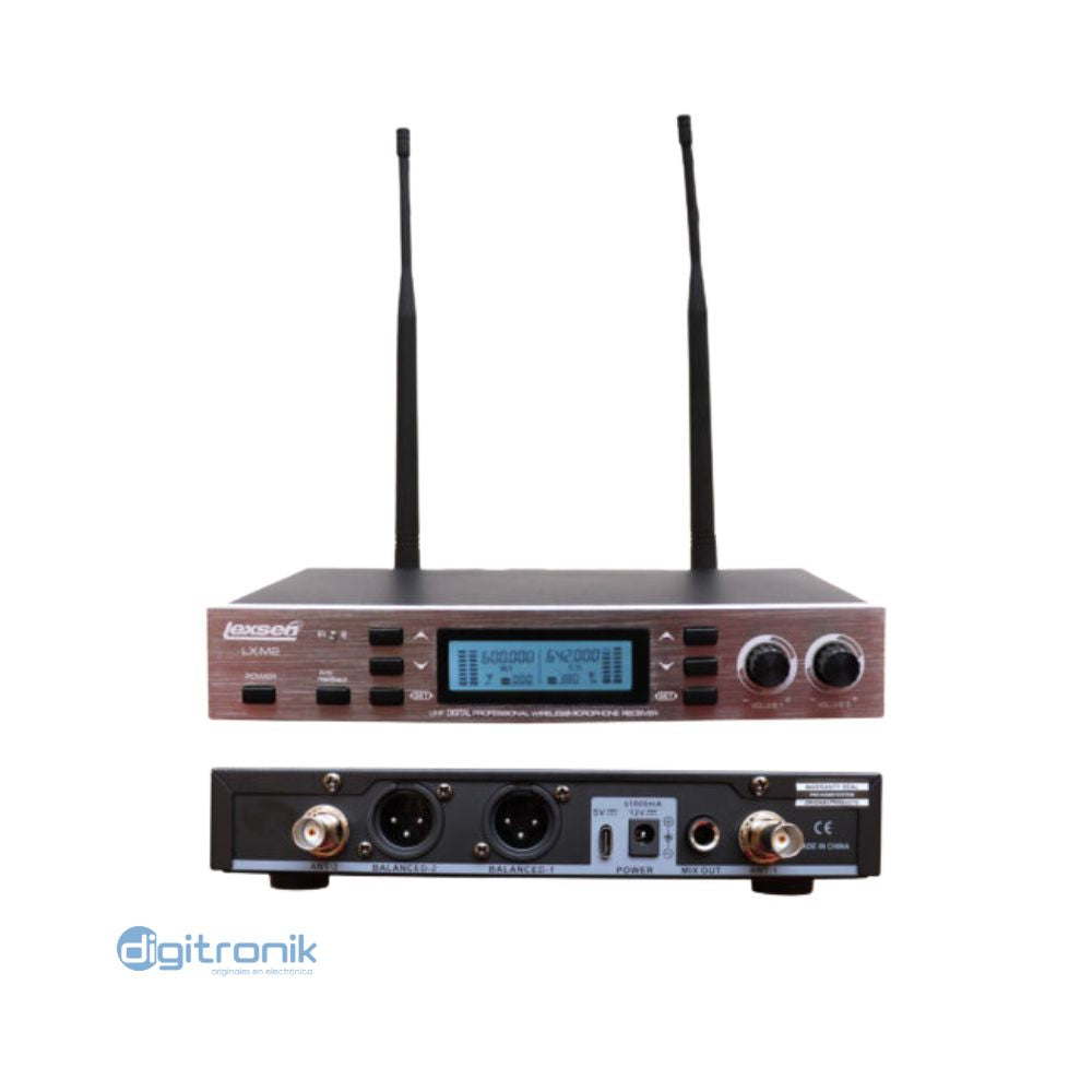 MICROFONO INALAMBRICO UHF DE MANO LX M2 LEXSEN