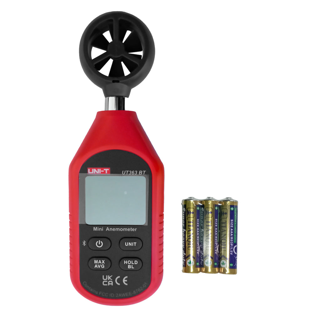 MINI ANEMOMETRO CON BLUETOOTH UNI-T UT-363BT