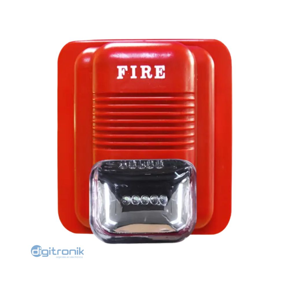 STROBO OPALUX LED DC 12-24V 80-120MA 90DB 76/MINUTE GL-14N