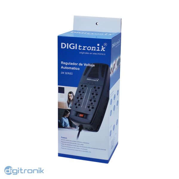 Estabilizador de voltaje Digitronik 1200W DK-1200VA