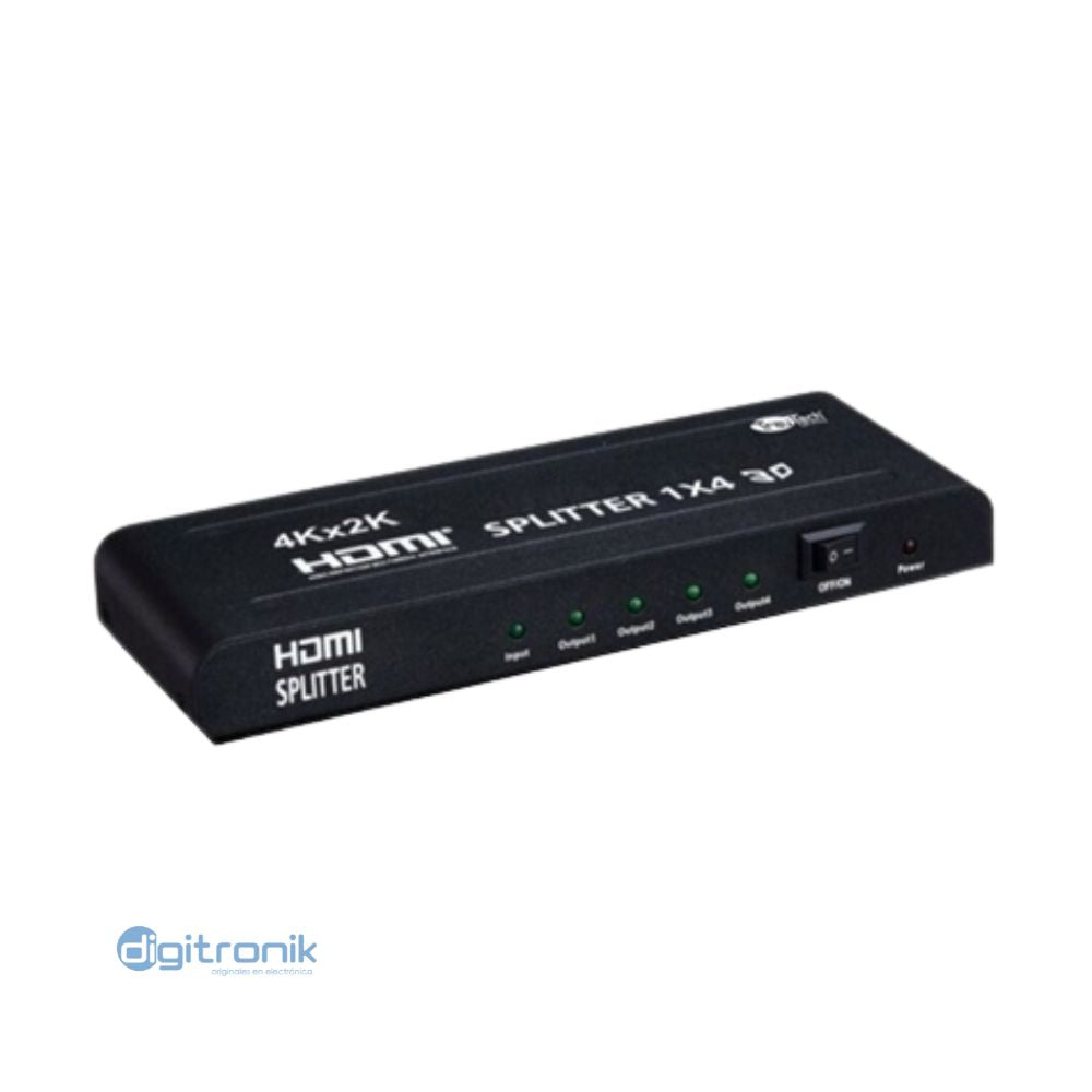 SPLITER HDMI 1X4 3D TRAUTECH PE-HD0041