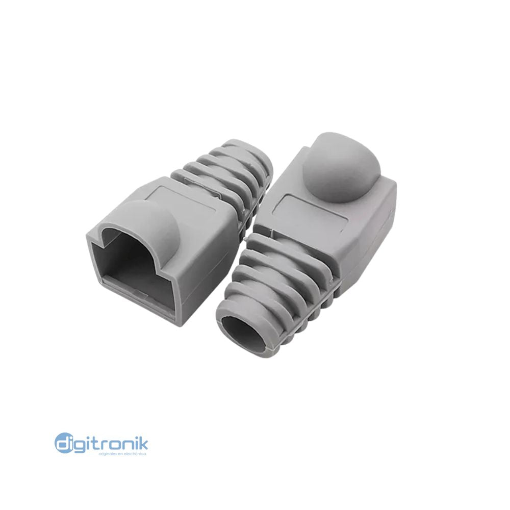CAPUCHA PARA CONECTOR RJ 45 GRIS TRAUTECH PE-NW0130
