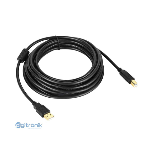 CABLE USB AM-BM V2.0 3MTS  PE-US0229