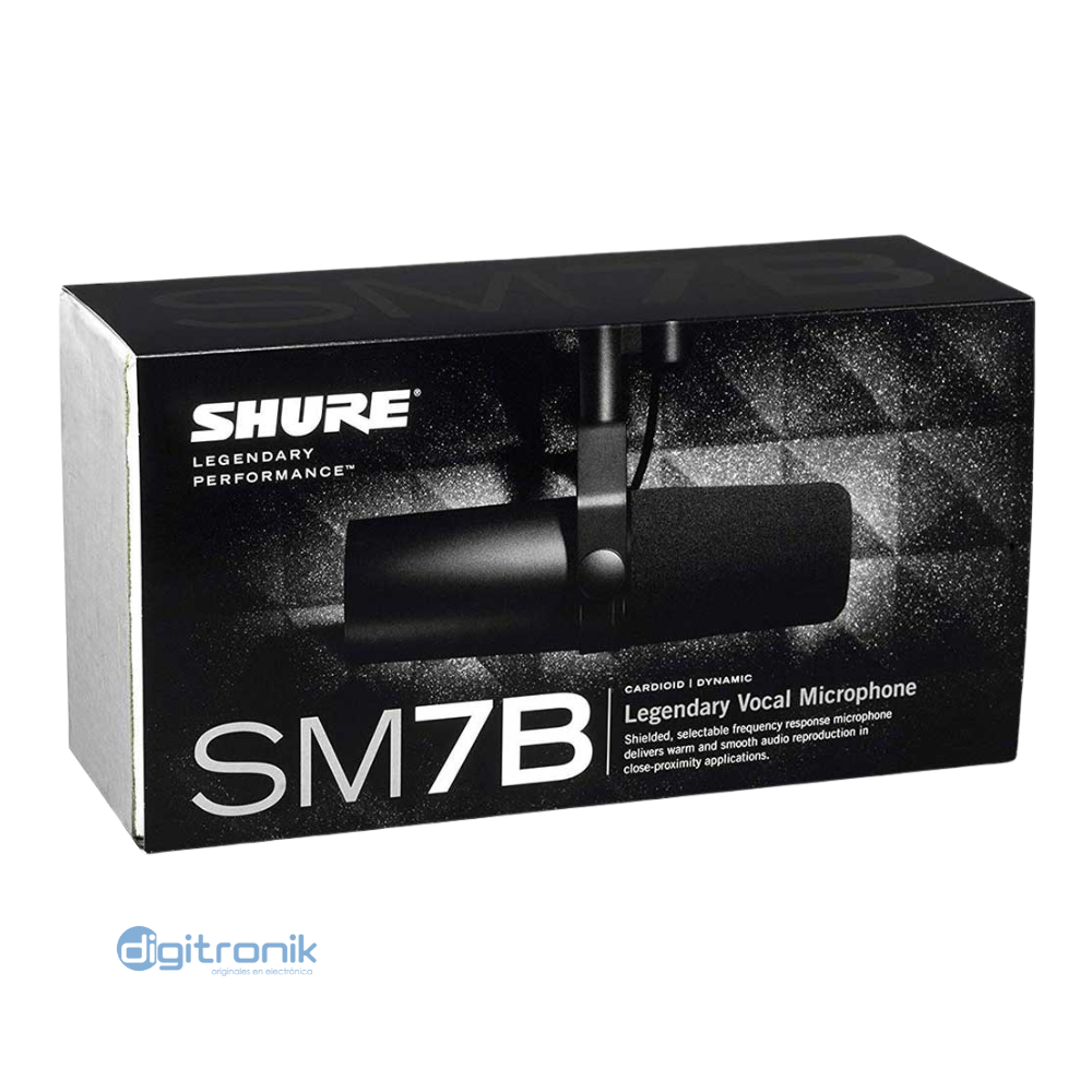 MICRO DINAMICO CARDIODE PARA BROADCASTING SHURE SM7B