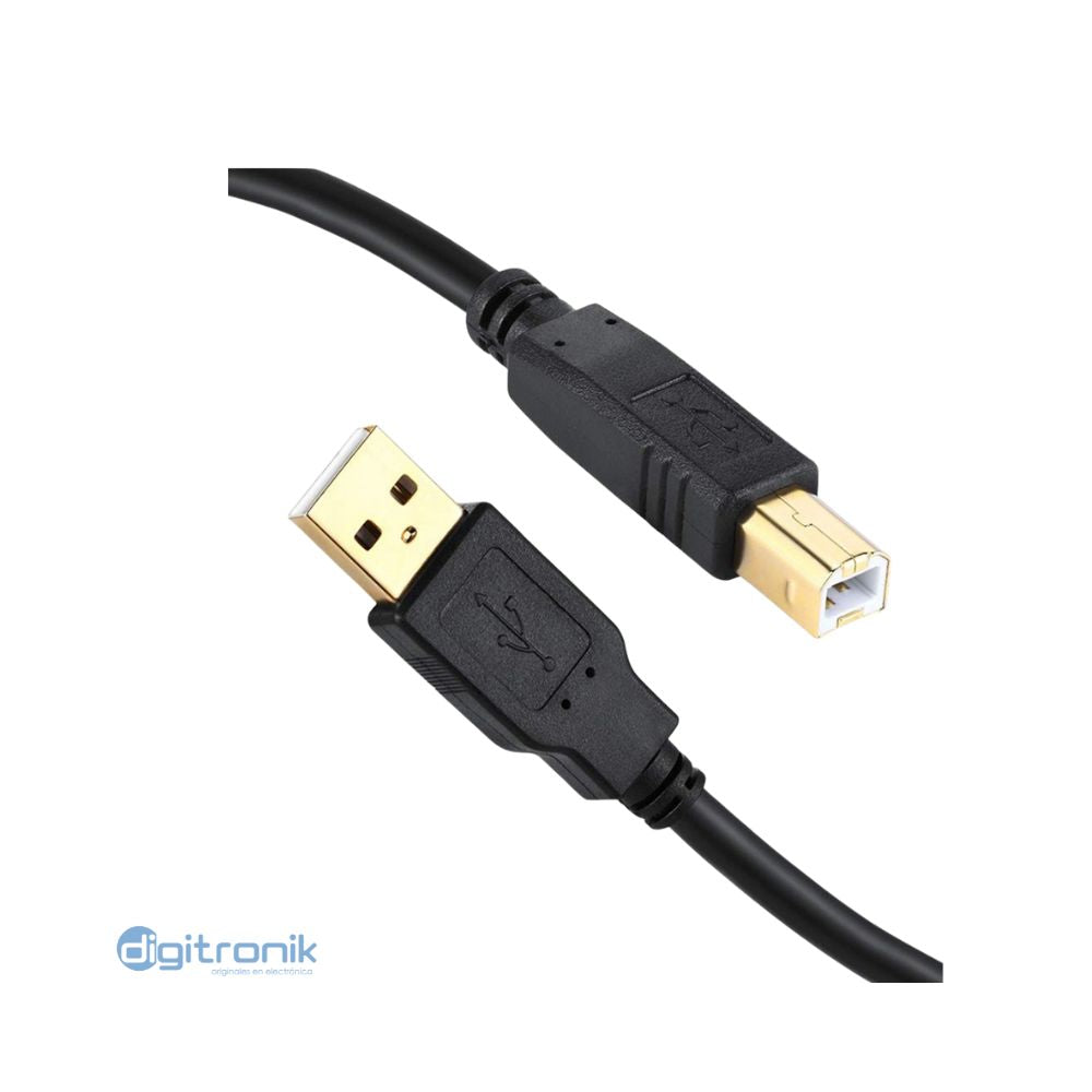 CABLE USB AM-BM V2.0 3MTS  PE-US0229