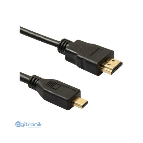 CABLE HDMI AM TO MICRO HDMI 1.8MTS V 1.4 TRAUTECH PE-HD0208