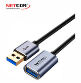 CABLE EXTENSION USB 3.0 10MTS NETCOM PE-CA0096