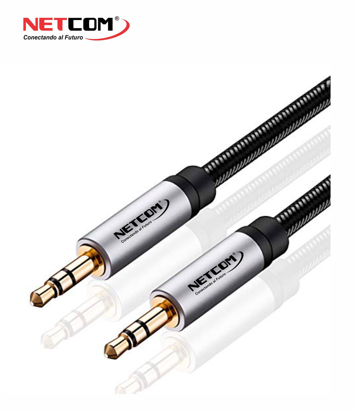 CABLE DE AUDIO PLUG 3.5MM TO PLUG 3.5MM 1.8MTS PE-RS0110