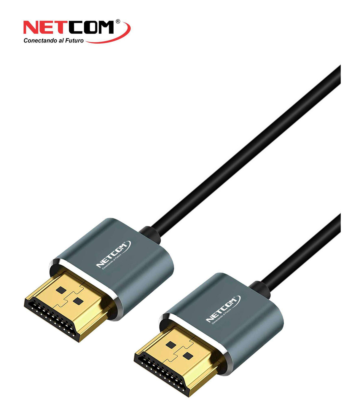 CABLE HDMI SLIM V2.0 DE 1 MTS NETCOM PE-HD0891