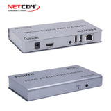 Extender KVM HDMI V2.0 por cable CAT5E/6/7 de 60 Mts PE-EXU060 NETCOM