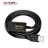 Extensión Activa USB 2.0 de 5 Metros PE-UA0305 NETCOM