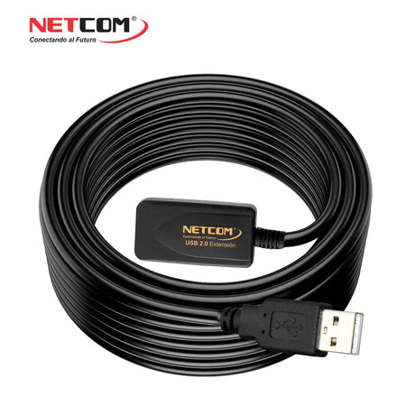 Extensión Activa USB 2.0 de 10 Metros PE-UA0310 NETCOM