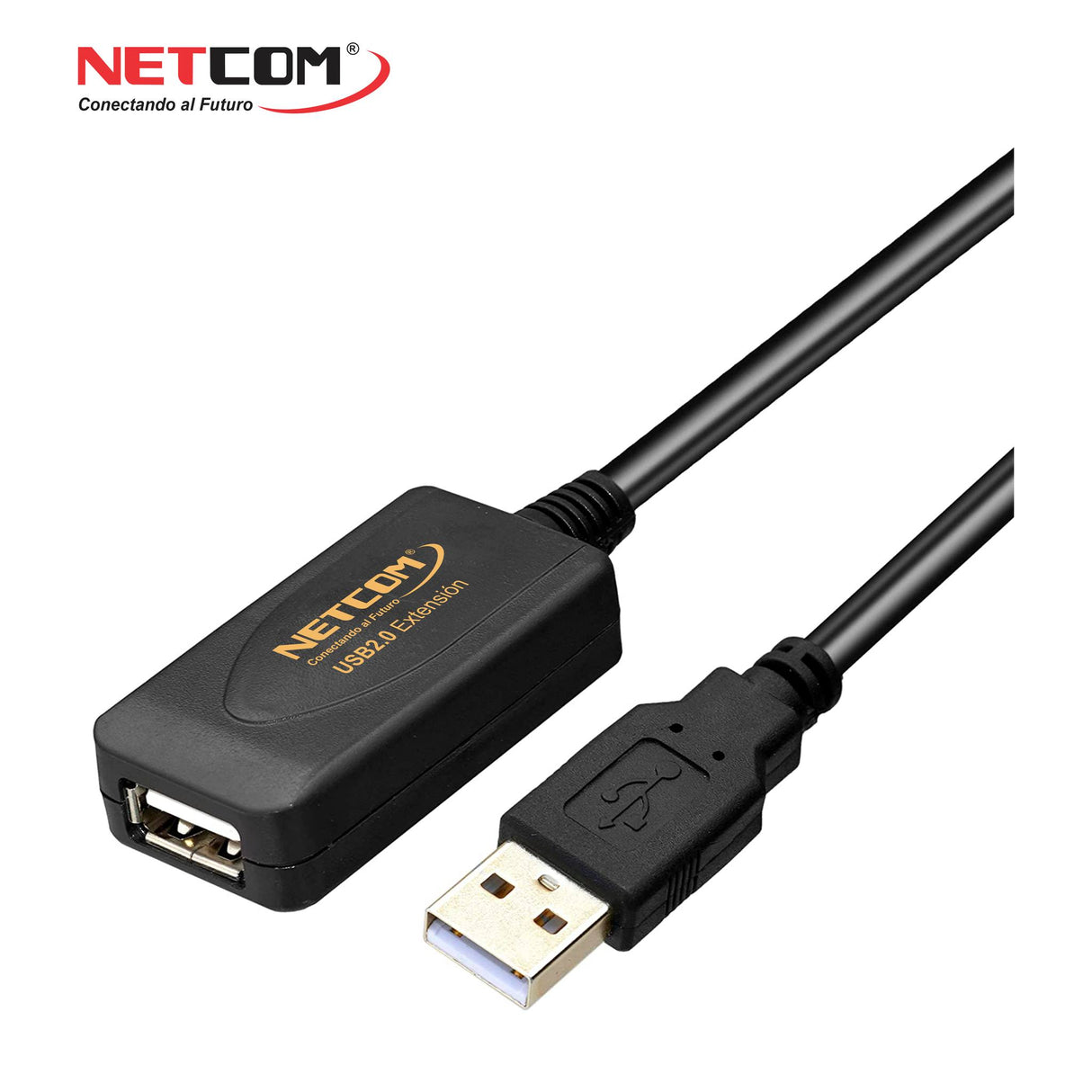 Extensión Activa USB 2.0 de 12 Metros PE-UA0312 NETCOM