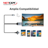 Cable Adaptador 3 en 1 para Smartphone PE-CA0012 NETCOM