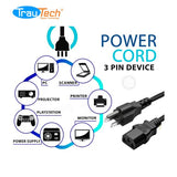 CABLE PODER DE ALIMENTACION 3MTS PE-AC0037 TRAUTECH