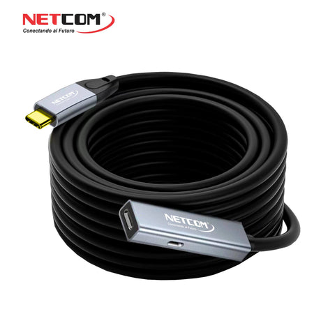 Cable Extensión USB-C Activo de 30 Metros PE-EX0230 NETCOM