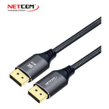 Cable Premium DisplayPort V2.0 de 1.80 Metros PE-DP0202 NETCOM