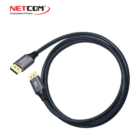 Cable Premium DisplayPort V2.0 de 1.80 Metros PE-DP0202 NETCOM