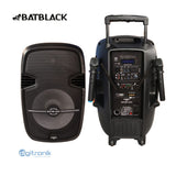 CAJA AMPLIFICADA 15" BATBLACK 5000W 220V C/BLUETOOH BT-1215A6-2