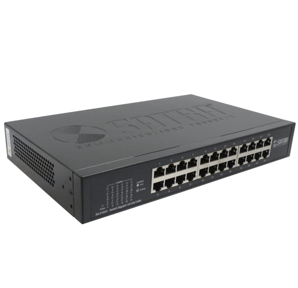 SWITCH GIGA 24 PUERTOS 10/100/1000 RACKMOUNT SATRA