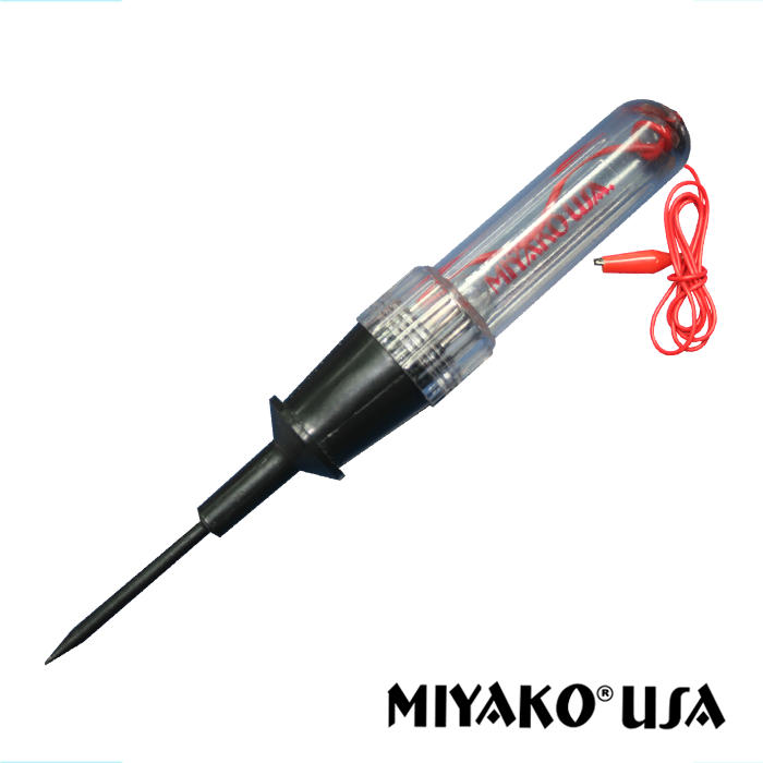 Probador de Voltaje Automotriz de 6V DC a 24V DC 74B11 MIYAKO USA