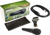 MICROFONO PROFESIONAL ALAMBRICO INSTRUMENTAL CON CABLE XLRX SHURE PGA57-XLR