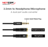 BIFURCADOR DE AUDIO NETCOM PERS0075