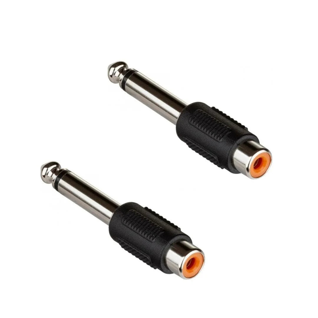 ADAPTADOR PLUG 14 JACK RCA PRO-LOK PCAD-QM-RF