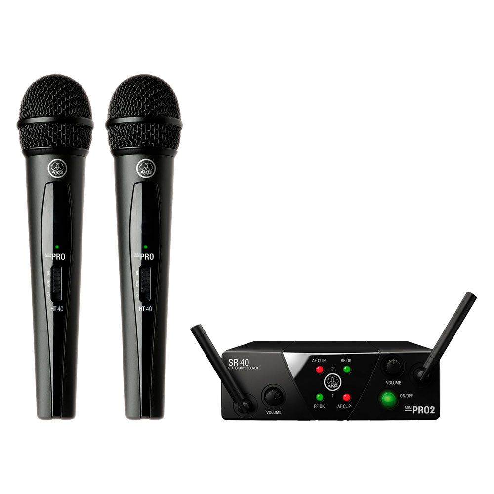 AKG WMS40 Microfono Inalambrico Vocal Mini Doble