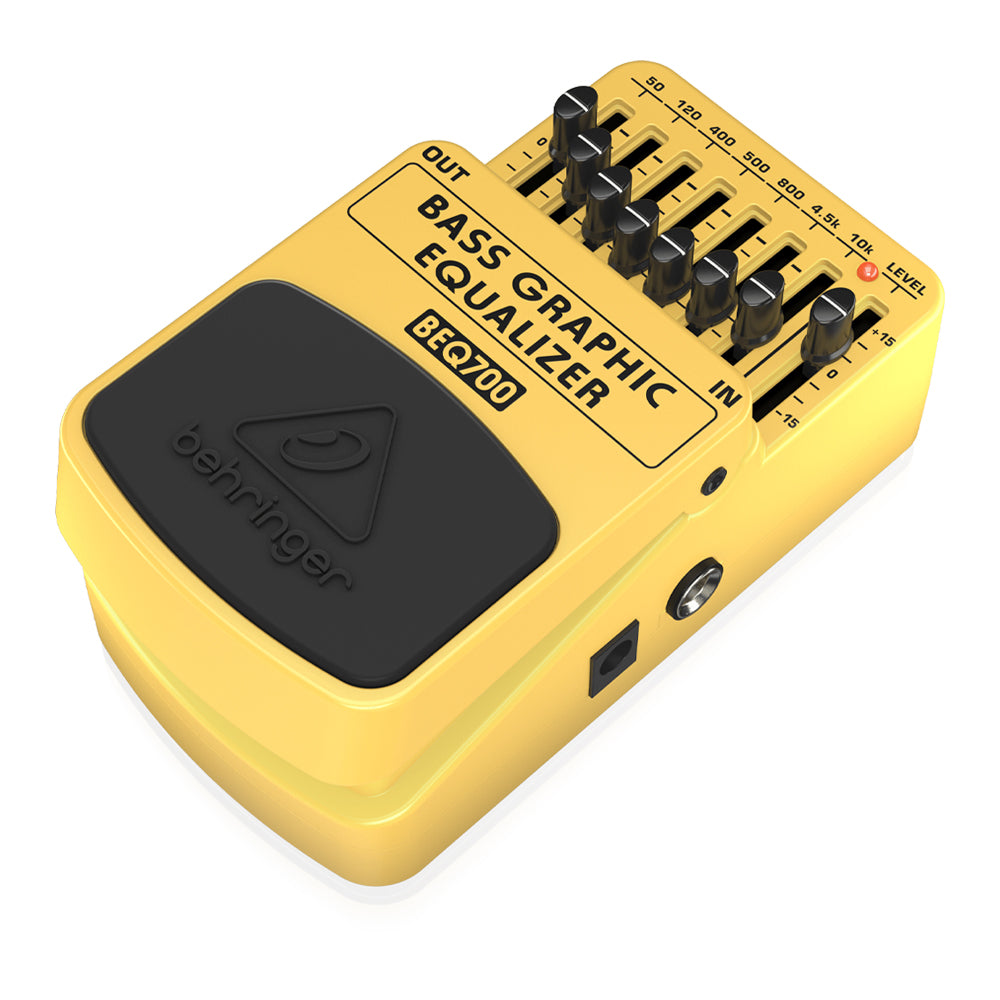 PEDAL ECUALIZADOR GRAFICO 7 BANDAS 7 BANDAS BEHRINGER BEQ700
