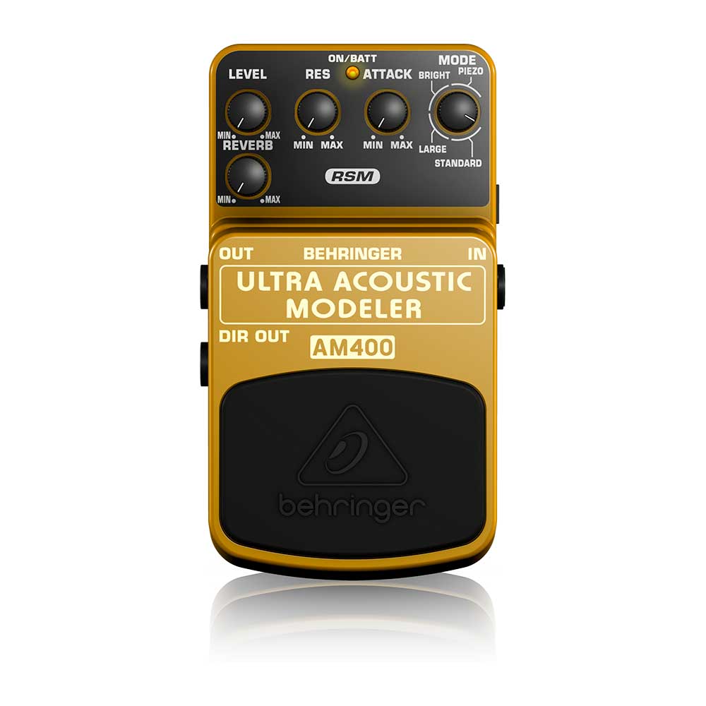 PEDAL D/MODELAJE DE GUITARRA ELECTRICA A ACUSTICA BEHRINGER AM400