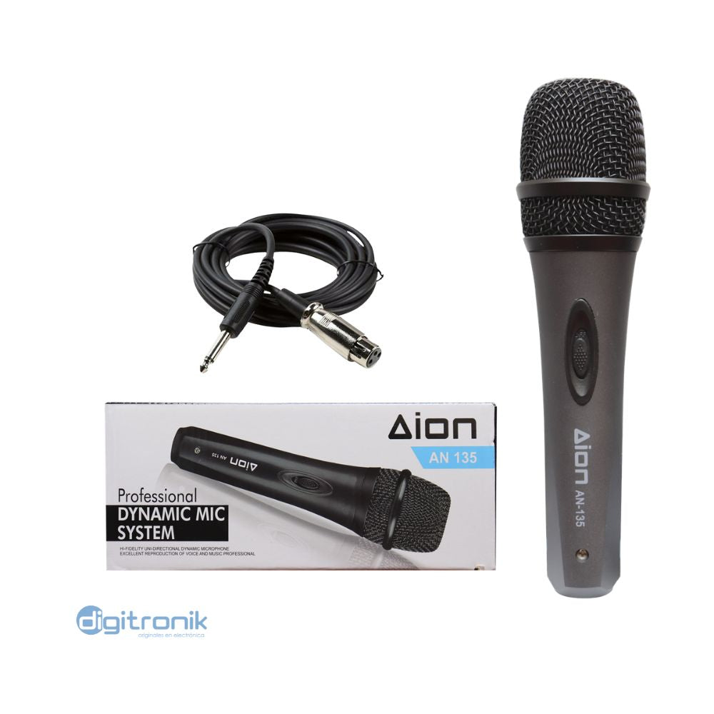 MICROFONO CON CABLE AION AN135