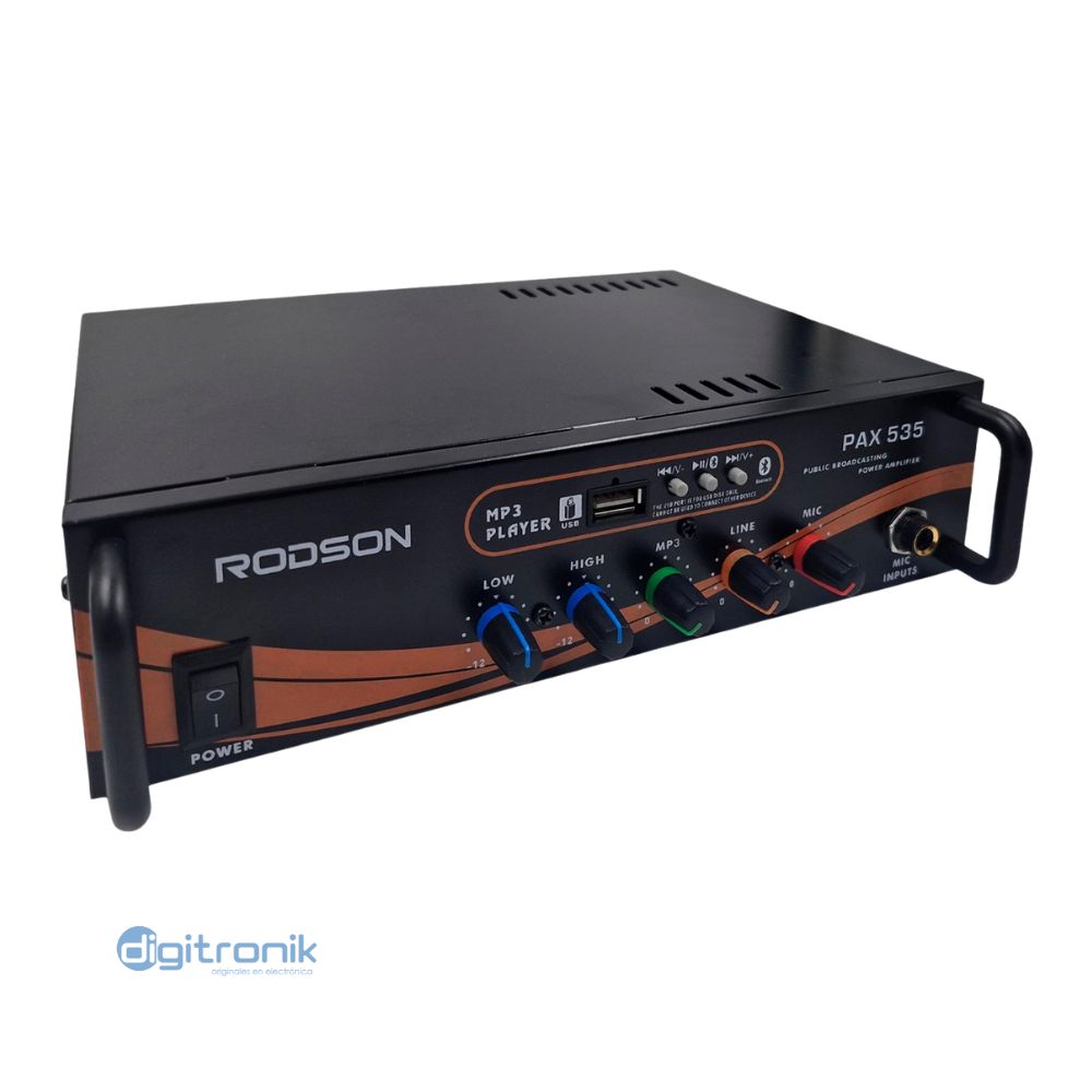 AMPLIFICADOR DE PERIFONEO RODSON PAX535